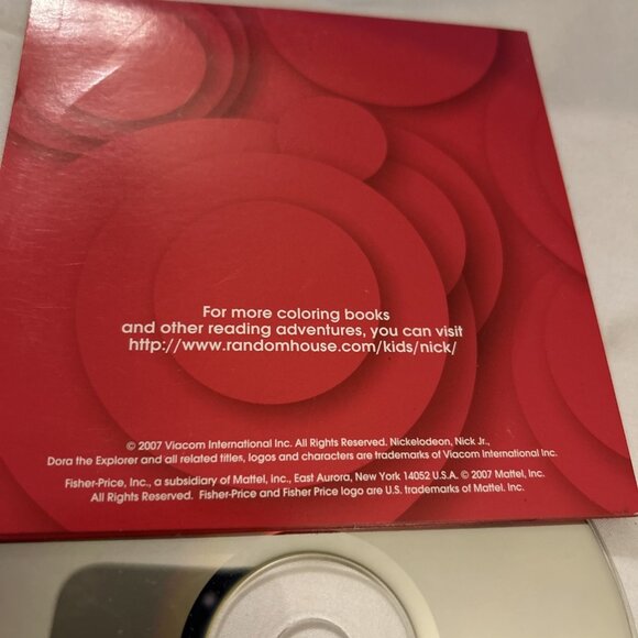 Dora the Explorer printable birthday activities CD 2007 Nickelodeon Nick Junior - Picture 7 of 8